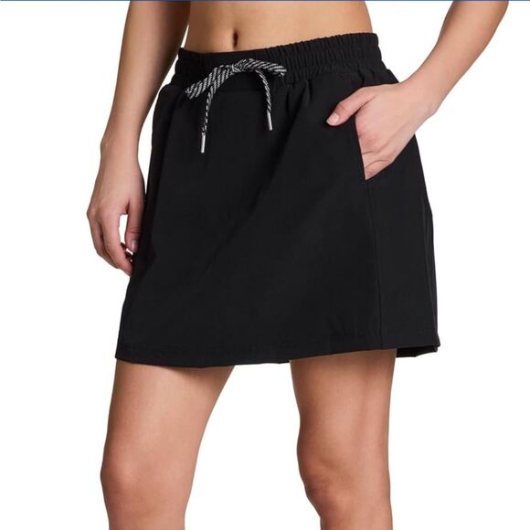 Avalanche Women's Quick Drying Woven Ripstop Skort with Bike Short and Pockets - Picture 1 of 10